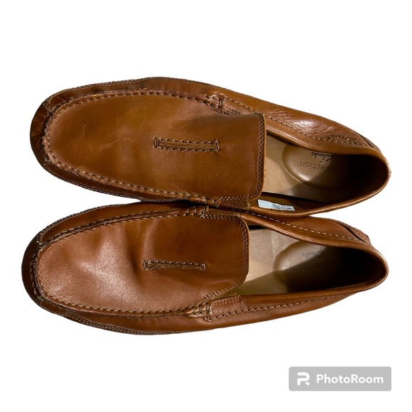 Clarks Other - Men’s Clark’s Brown Leather Loafers